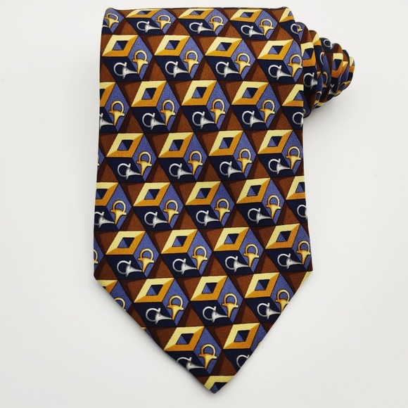 Gucci Other - Gucci Geometric Silk Tie